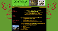 Desktop Screenshot of fridayharborvacationrentals.com